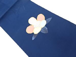 リサイクル　花模様刺繍名古屋帯